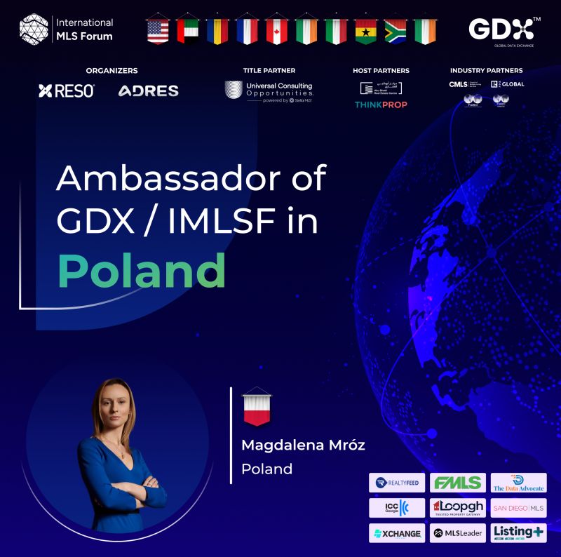 Magdalena Mróz as Ambassador as GDX / IMLSF for Poland